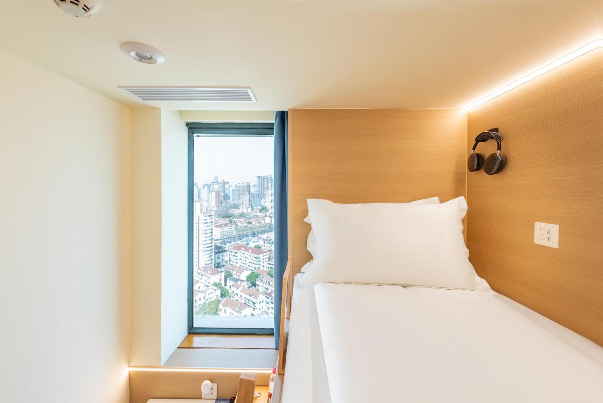Lemon Hotel - Metro Line 1 Line 7 Changshu Road 200 Meters Shanghai Exterior foto